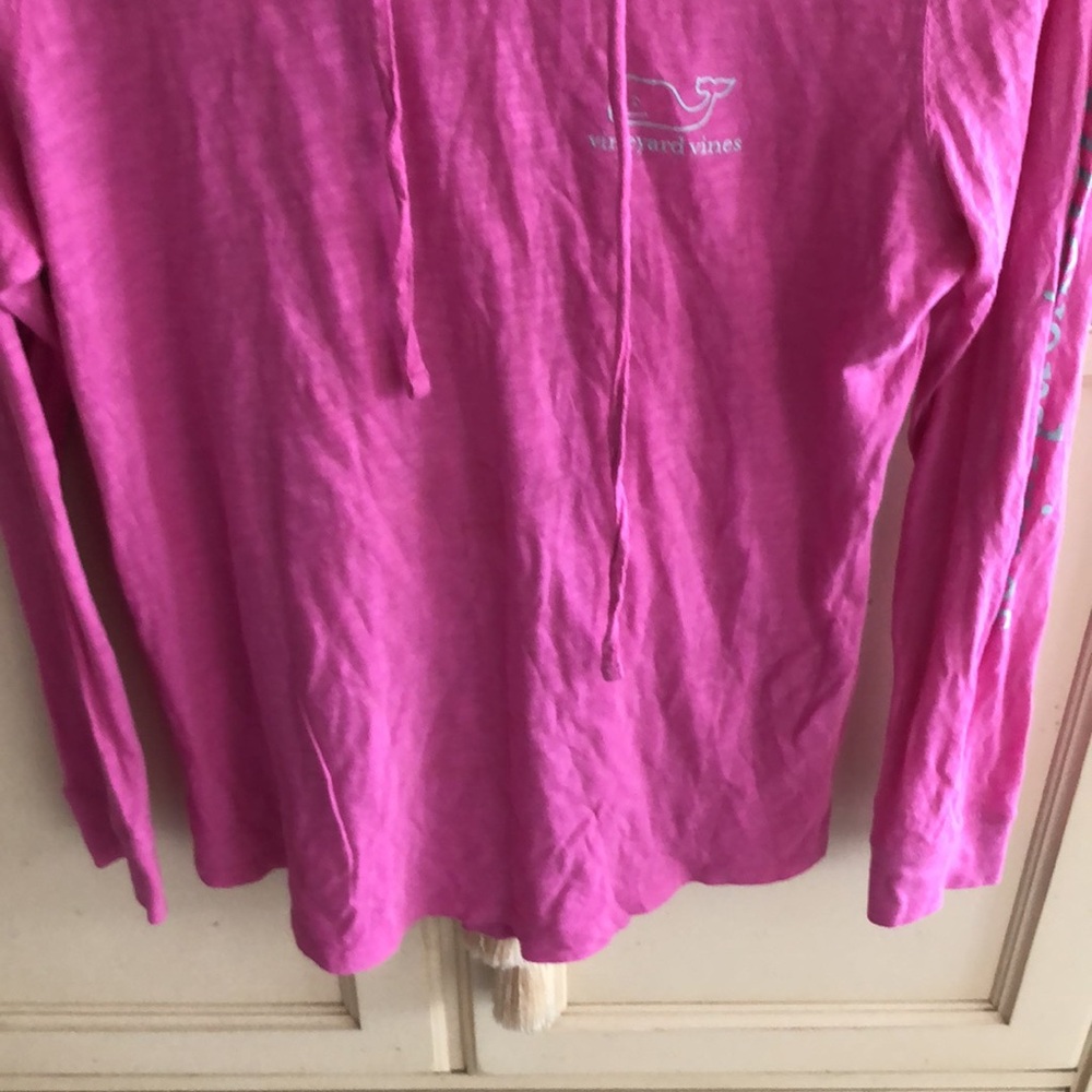 Vineyard Vines Women’s Long Sleeve Hoodie Shirt - Picture 3 of 9
